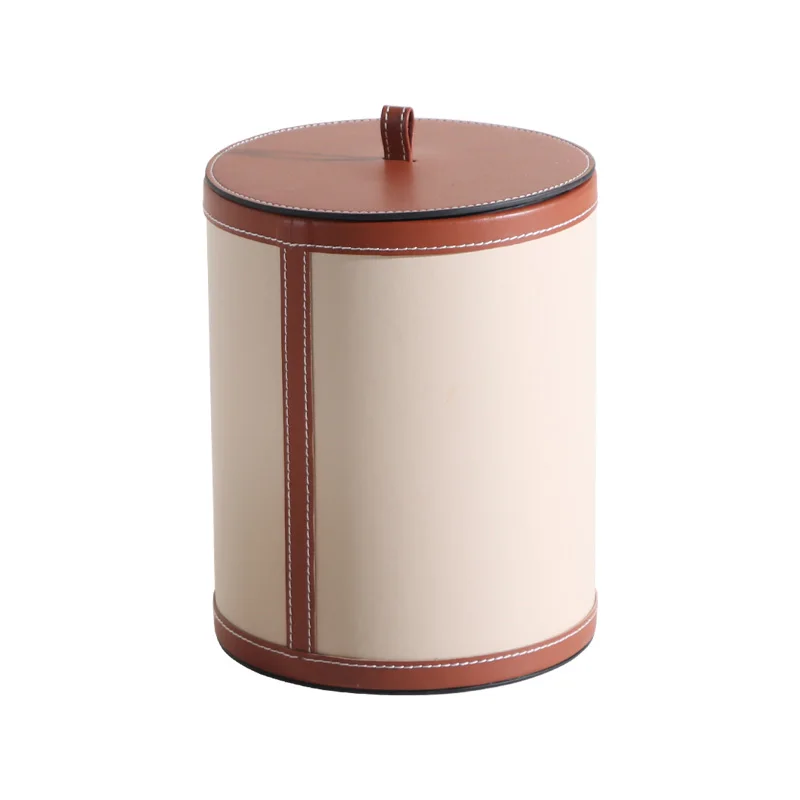 YY round Storage Box Ornaments Gathering Bedroom Storage Decoration High-Grade Decoration