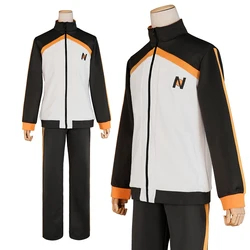 HOLOUN Zero Anime Natsuki Subaru Cosplay Costume Embroidery Full Zip Tracksuit Elastic Pants