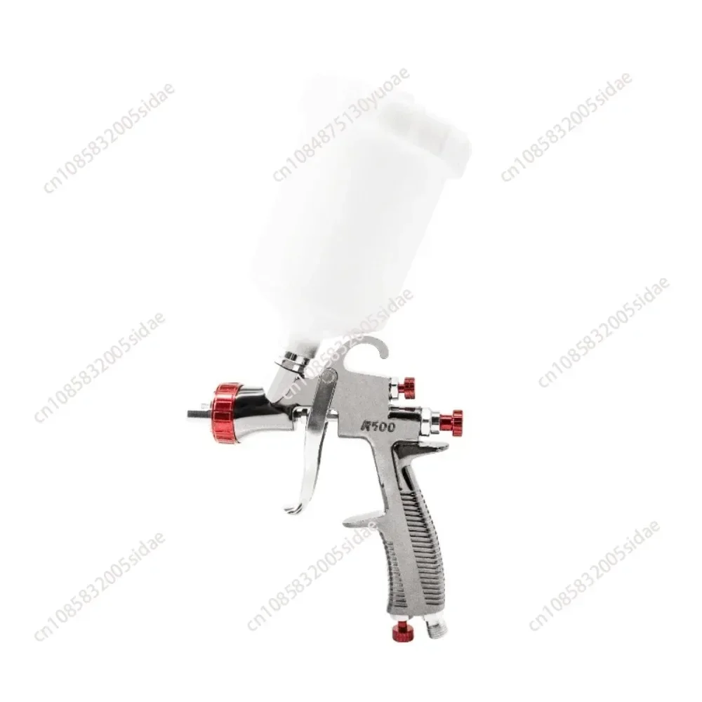 TOOLS R500 LVLP Air Spray Gun with 1.3/1.5/1.7mm Nozzles & Air Regulator A610 Paint Guns Automotive Car Furniture