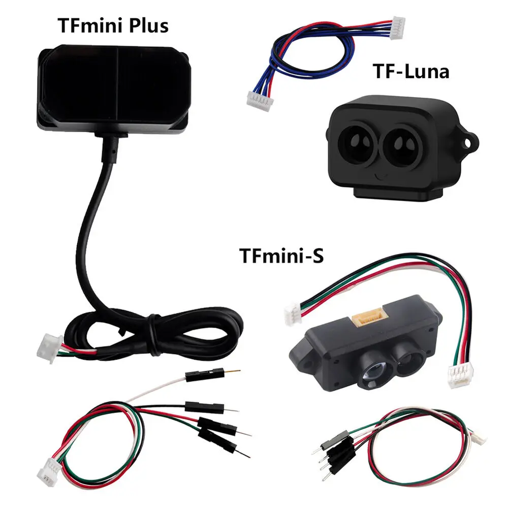 

Mini Benewake TFmini-S TFmini Plus TF-luna Lidar Датчик дальномера Модуль измерения расстояния UART I2C Одноточечный микродиапазон