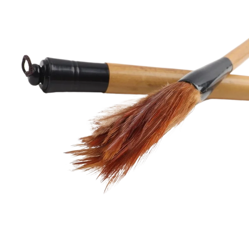 

Chicken Feather Brush Chinese Calligraphy Chickpen Freehand Splashing Ink Landscape Painting Brush Stone Cloud Mist Drawing Pen