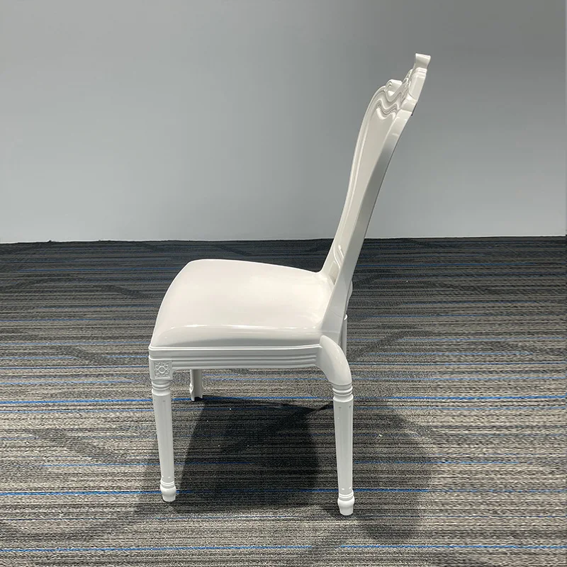 Source factory French ins white princess hotel banquet plastic wedding  fashion dining chair