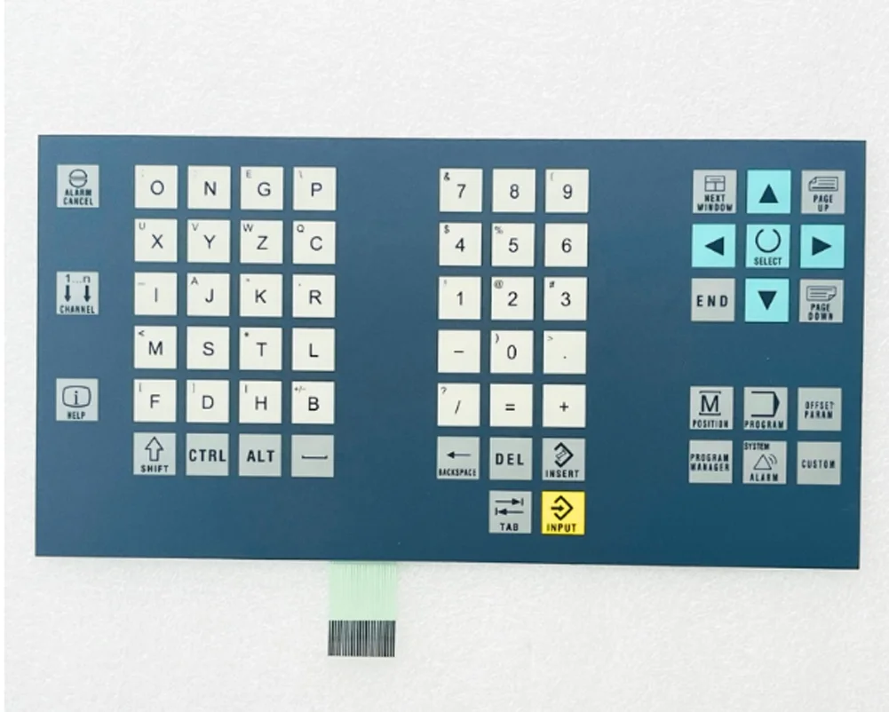 1pc Membrane Button Switch for 802D SL Keyboard VF 6FC5303-0DT12-1AA0 Keypad Keyboard 802D SL Keyboard VF 6FC5303-0DT12-1AA0