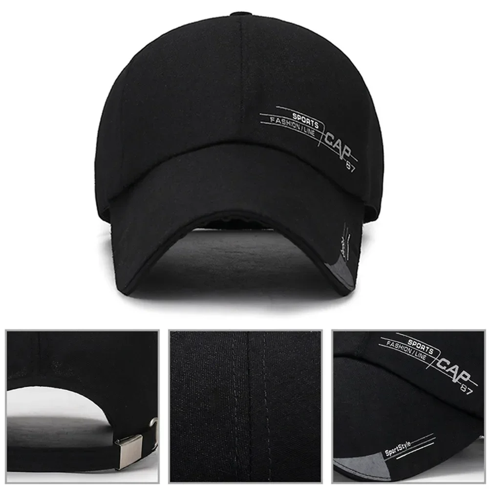 High Quality Fishing Clothes Cap Long Brim Baseball Cap Sun Visor Hat Waterproof Sport Duck Tongue Sun Hat Men's Fashion Hat