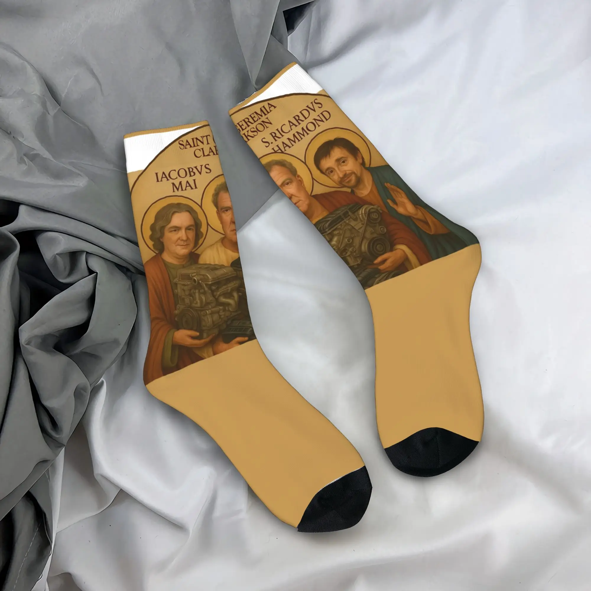 

Gear Holy Trinity Jeremy Clarkson Hammond May Tribute, чулки, носки, весенние антибактериальные носки, мужские носки для скейтборда