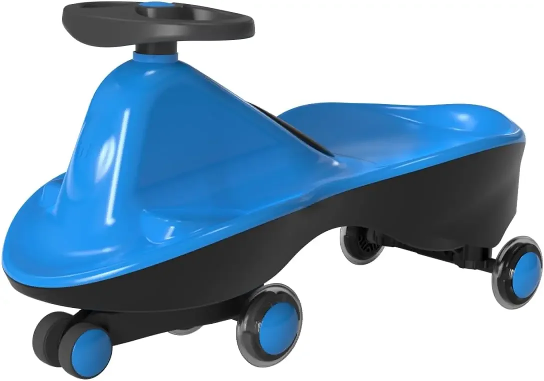 Sports Collection Premium LED-Wheel Swing Car Ride on Toy (Come Fully Assembled)