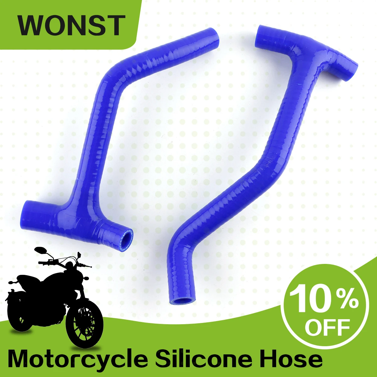 

For 2011 2012 2013 HUSQVARNA TC TE 499 511 High Performance Silicone Radiator Hoses