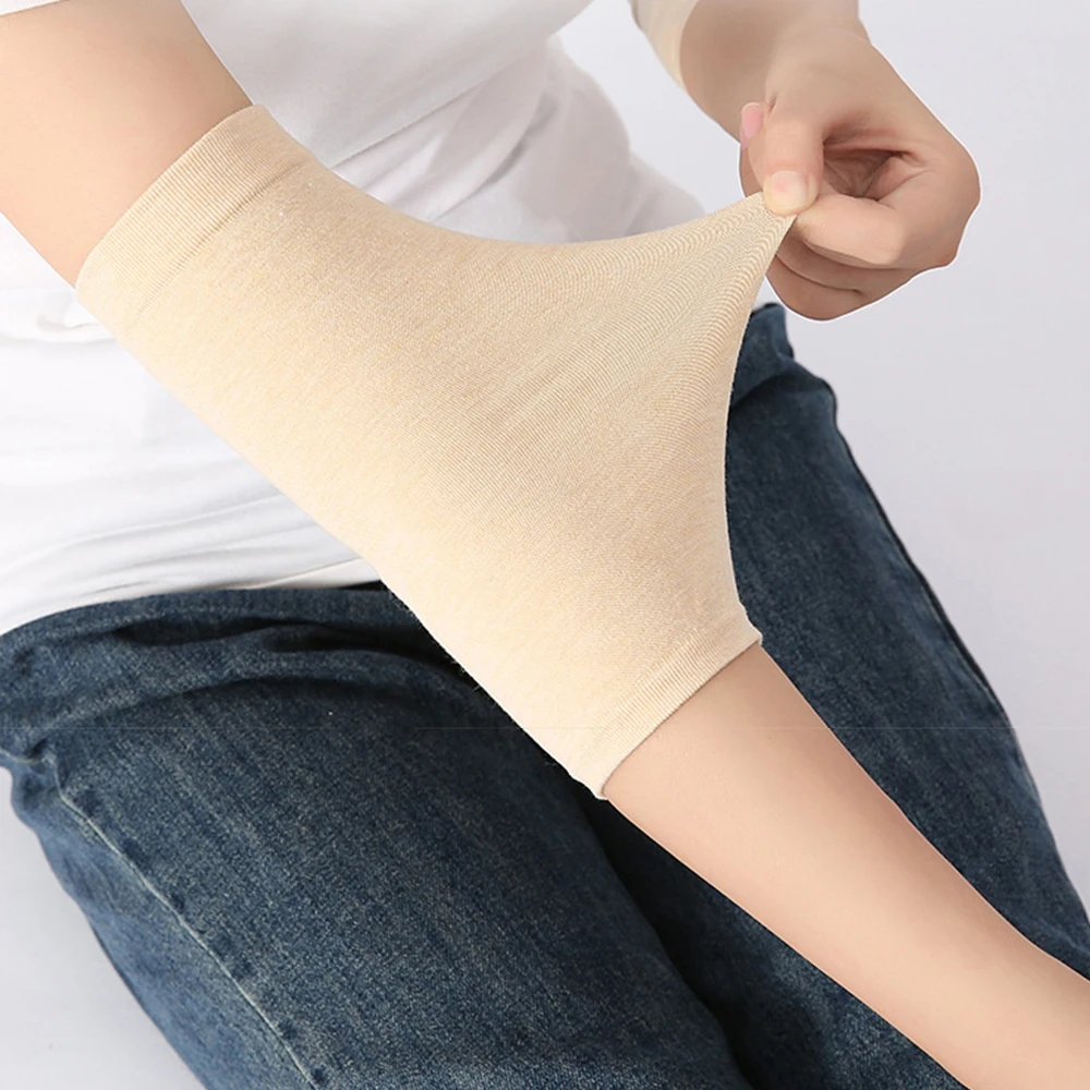 New UV Protection Arm Bandage Cotton Cover Up Tattoo Arm Sleeve Masking Scar Breathable Elbow Pads Unisex