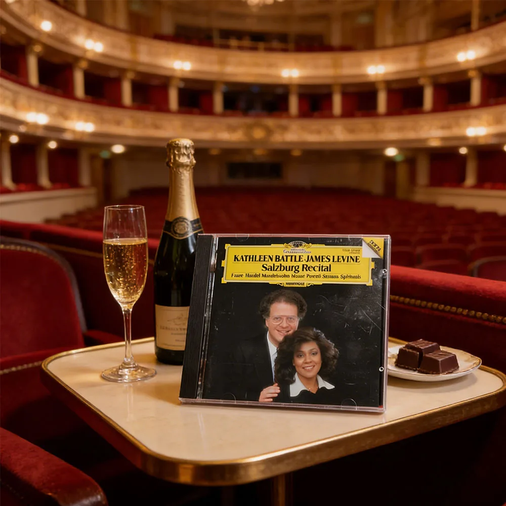 CD Kathleen Battle & James Levine | Salzburger Recital | Deutsche Grammophon Digital High-Fidelity Audiophile Aufnahme
