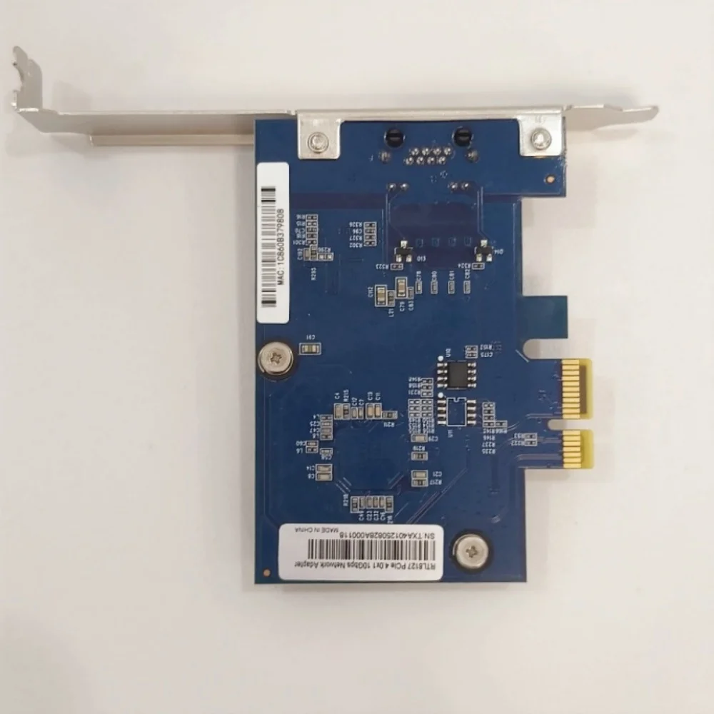 Realtek8127(PXE)用RJ45 Lanカード マルチギガビットネットワーク速度 1ポート PCIe 10G イーサネットネットワークカード 10G NIC PCIe4.0-1X 10G