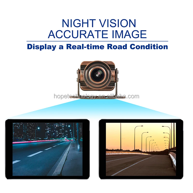 Unique IP68 Waterproof 9-36V HD 1080P Night Vision Auto Electronics Security Camera for Truck Monitoring System