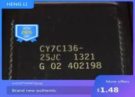 

IC новый 100% CY7C136-25JC