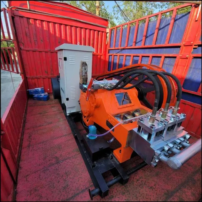 Jet Grouting Drill Rig Diesel Engine Hydraulic Pump Motor Combined Rig for Construction Site Foundation Pit