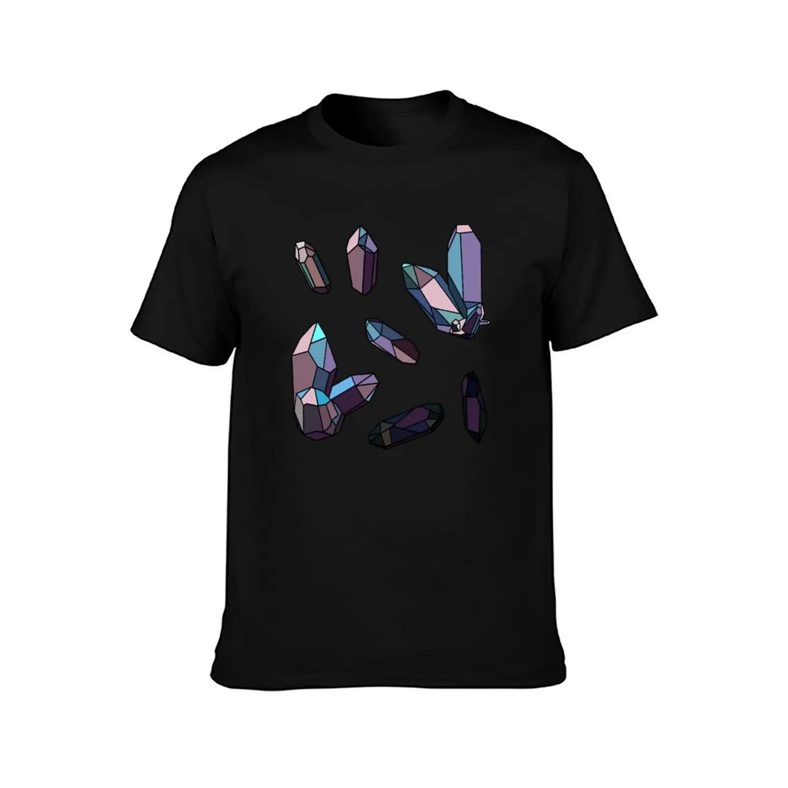 Soul Gem Medley T-Shirt Summer Casual Cotton Tee Oversized Streetwear Tops Vintage Graphic Print Loose Fit Short Sleeve