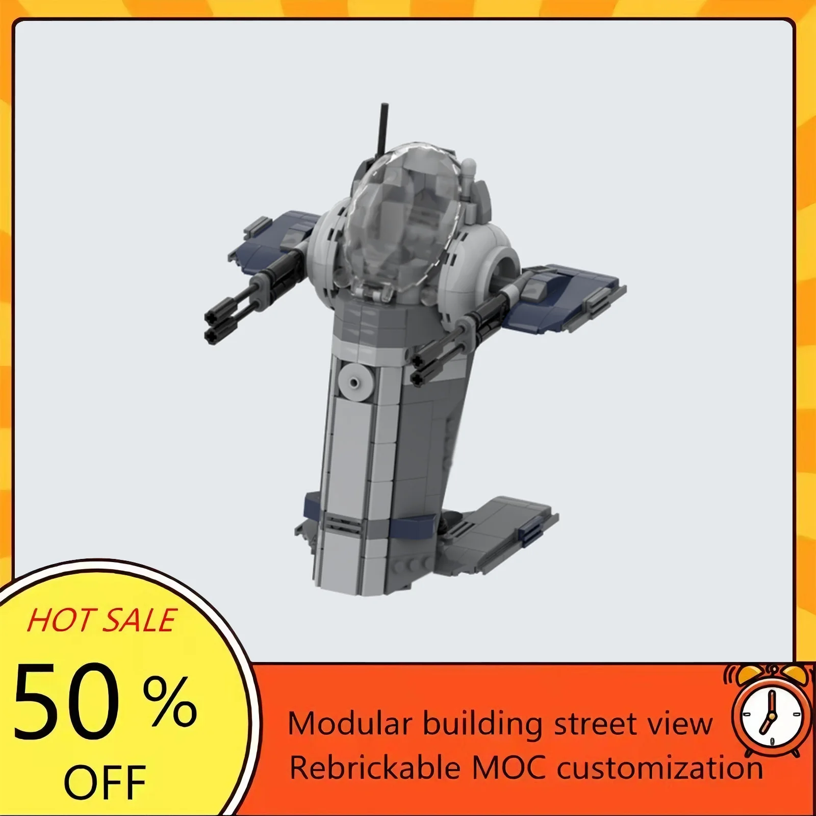 

Набор для сборки космического корабля из 416 деталей, популярная модель по мотивам фильма «Звездные войны», модульный конструктор, технологичный подарок, игрушка для детей на праздники