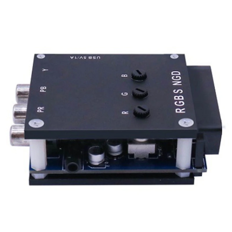 

FORW-RGBS SCART To YPBPR Component Transcoder Converter Retro Game Console, RGBS To Color Difference Component