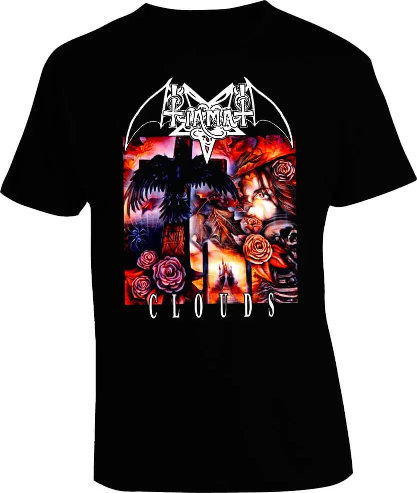 Tiamat Clouds Cotton T-shirt Size S-5XL TJ14041 long sleeves