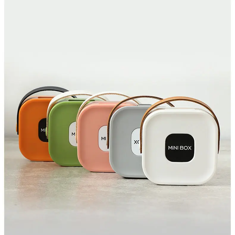 

Multi functional portable earphone storage box, data cable, Bluetooth earphone charger placement box, can hold small accessories