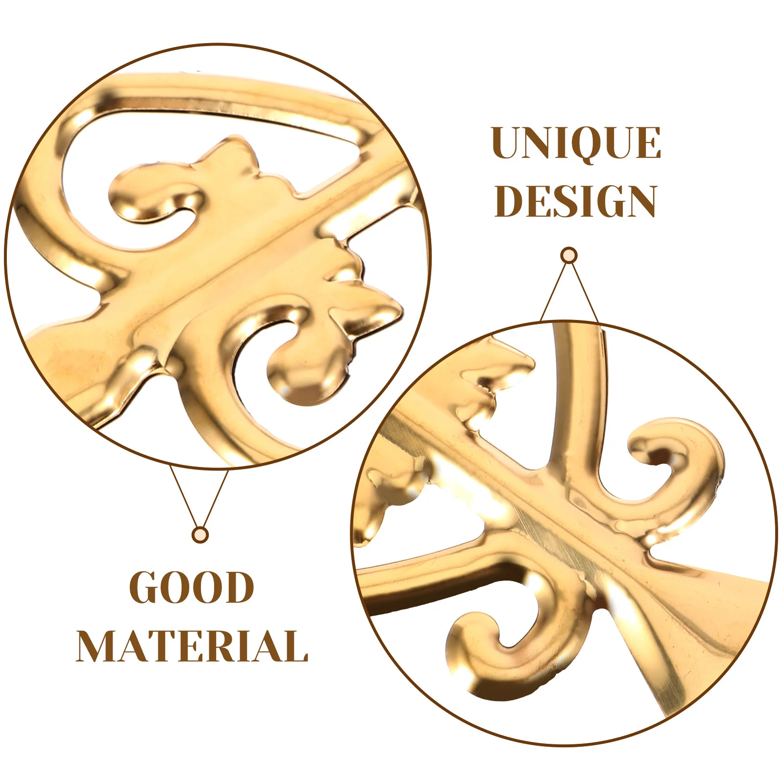 

6pcs Anti-Climbing Fence Finials Aluminum Alloy Post Tops Outdoor Garden Decorations Replacement For Yard Fence Toppers