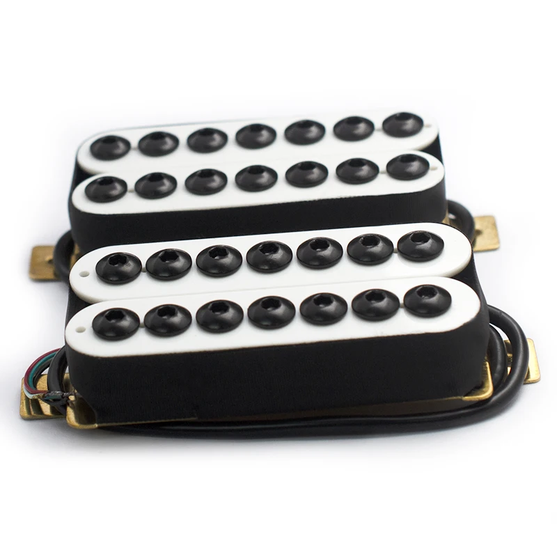 7-String Electric Guitar Humbucker Big Hex Adjustable Screw Dual Coil Pickup Coil Splitting Pickup N8.5K/B14K Output Guitar Part