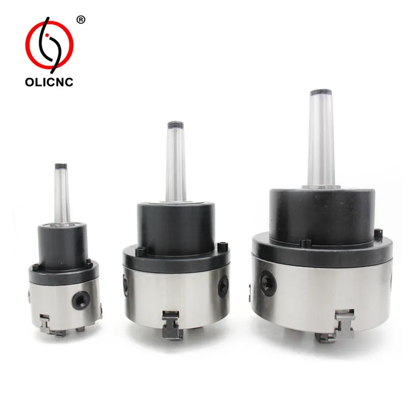 MT2 MT3 MT4 MT5 Taper Shank Rotary Chuck Flange 3 Jaws 4 Jaws 100mm 125mm 160mm 200mm Jaw Chuck for Grinders and Lathes