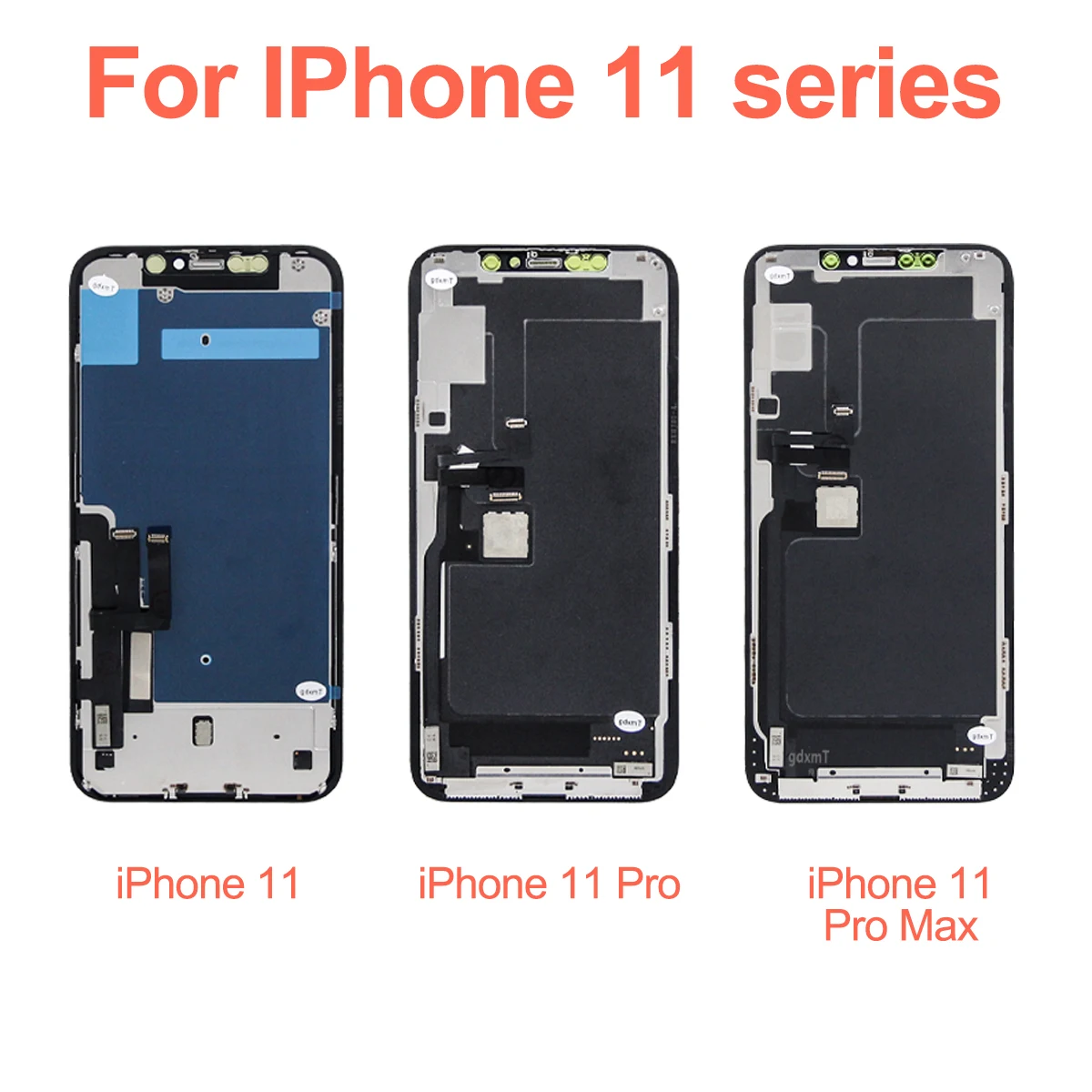 

For iPhone 11 pro Max LCD Screen Replacement 100% Tested Incell Digitizer Assembly Display for iPhone 11 / 11 pro LCD