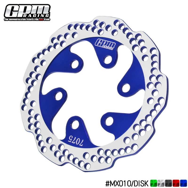 GPM Alloy 7075 Rear Brake Disk For LOSI 1/4 Promoto MX SM Motorcycle FXR