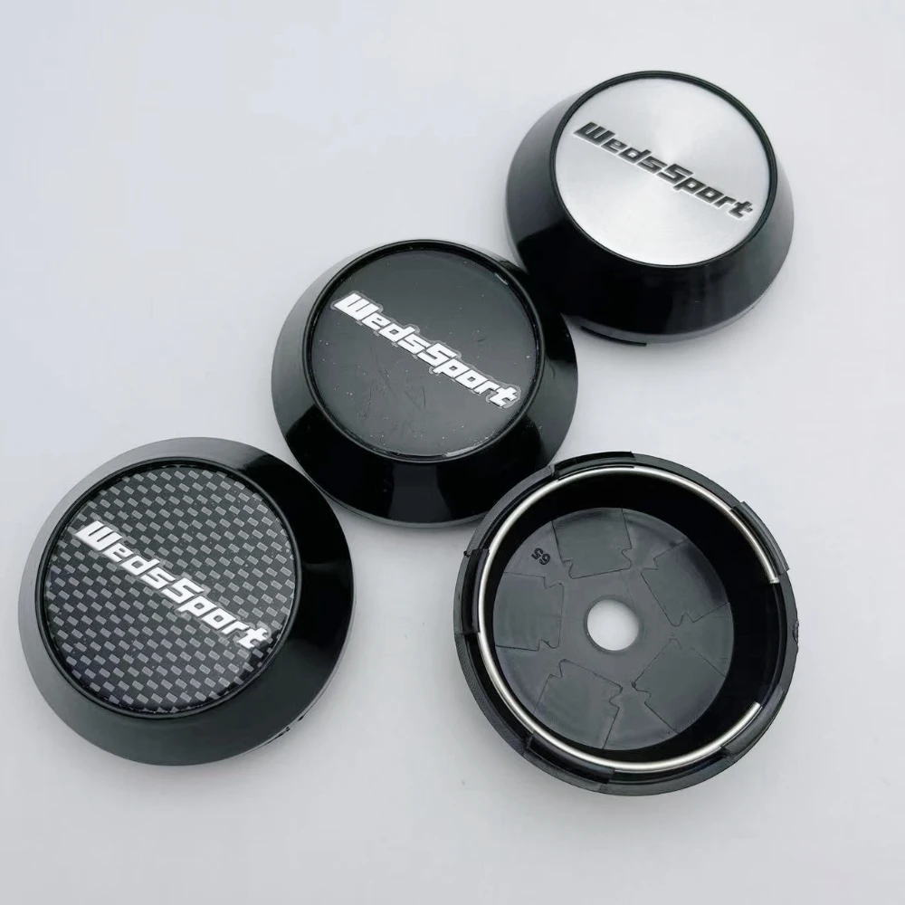 4 قطعة 60 مللي متر 64 مللي متر 65 مللي متر 68 مللي متر 69 مللي متر Weds الرياضة شارة شعار سيارة عجلة مركز قبعات عالية غطاء عجلات Hubcaps السيارات حافة غطاء اكسسوارات السيارات #2