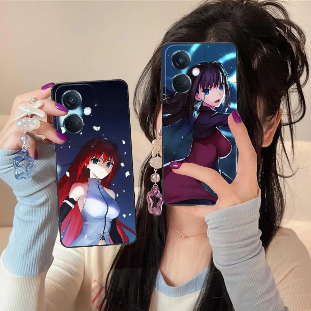 

Mahou Aozaki Aoko Cell Phone Case for OPPO Reno 14 13 12 11 10 9 8 7 6 5 F T Pro 5G Colorful Printing Cover Cover Pretty Luxury