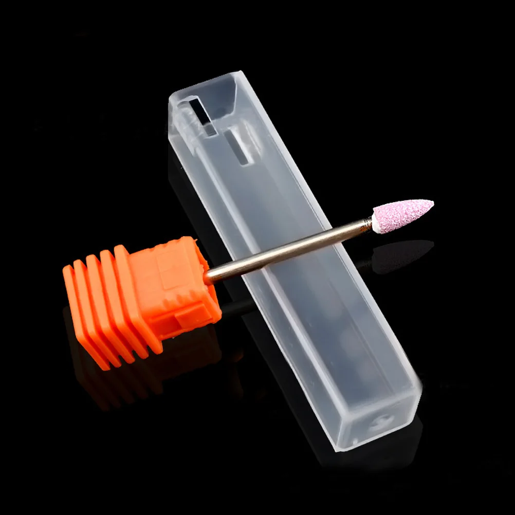 5 pcs Grinding Head Quartz Manicure Set For Dead Skin Removal Cuticle Care Natural Nail Art Tool Nail Drill Bits Manicure Drill