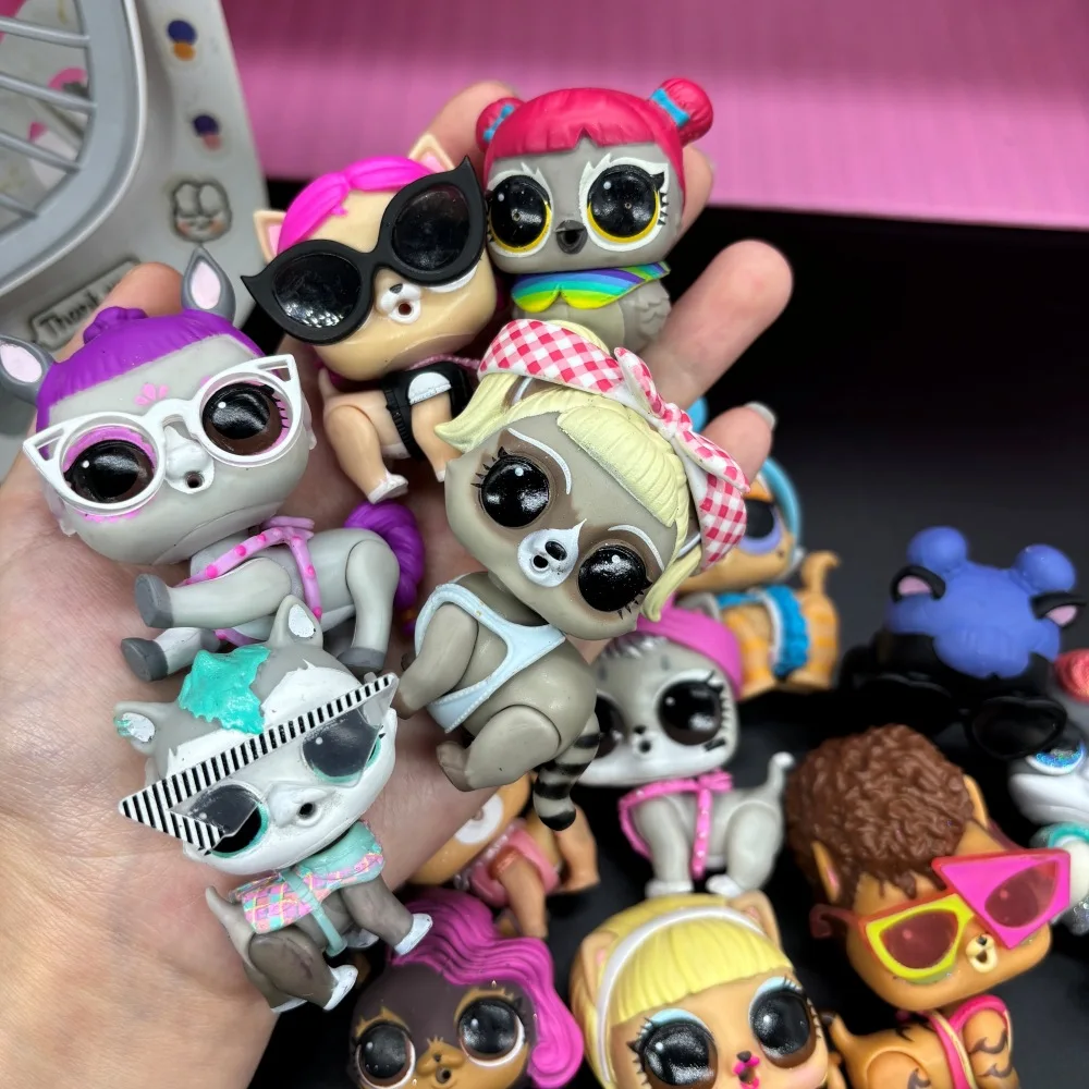 5 قطعة LOL مفاجأة الدمى OMG الأخت الكبرى دمية MGA هدايا رائعة مجموعة صناديق Kawaii جميل الفتيات اللعب التظاهر اللعب يعرض إسقاط
