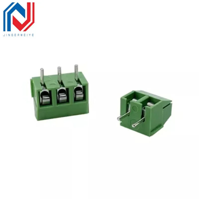 10Pcs KF396-3.96mm-2/3Pin Spliceable PCB Screw Terminal Blocks Wire Connector Pitch 3.96mm Pluggable Plug-in PCB Terminals