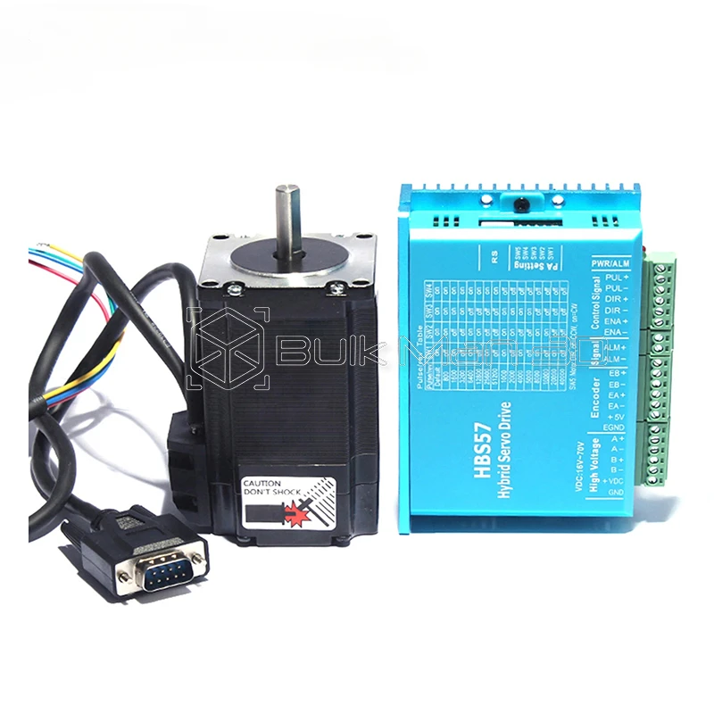 57HSE2.2N 2.2N.M Stepper Motor with HBS57 Closed-loop Stepper Motor Driver 2.2NM 57 Hybrid Closed Loop Motor