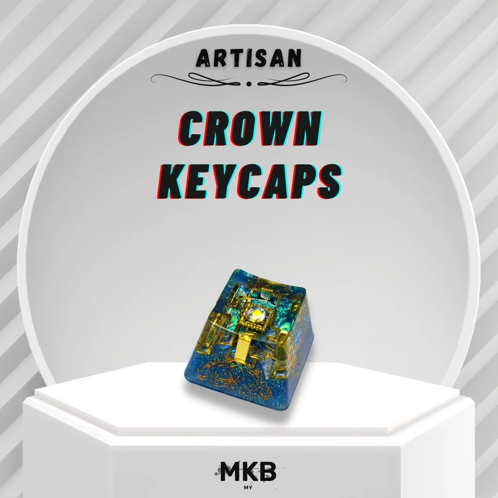 [STOCK PRONTO] Keycap Artisan Novelty para teclado Mecânico - Coroa