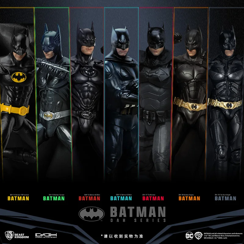 

21cm Dc Figure Batman Action Figure Multiple Version Batman Figurine Movie Peripheries Collect Model Roomdecor Toy Birthday Gift