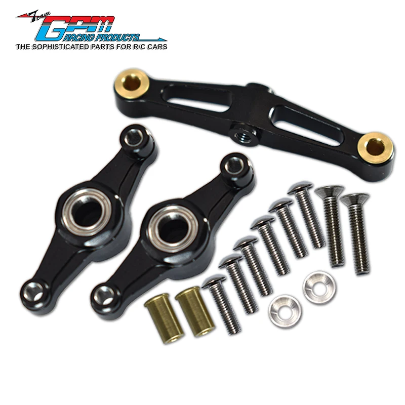 GPM Aluminium Steering Assembly With Bearing For TAMIY TT02 TT02B TT02T