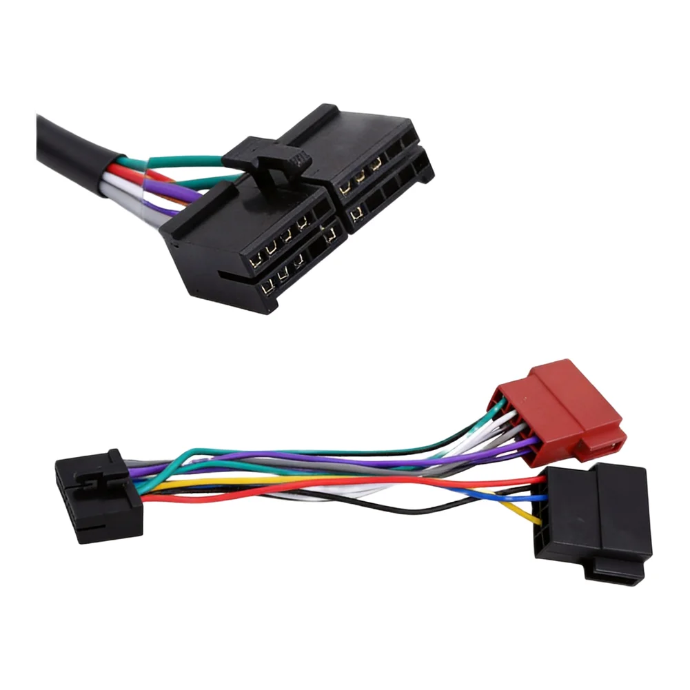 20 Pin Radio Connector Car Radio Wire Harness Compact And Lightweight Easy Installation Reliable Performance Secure Connection