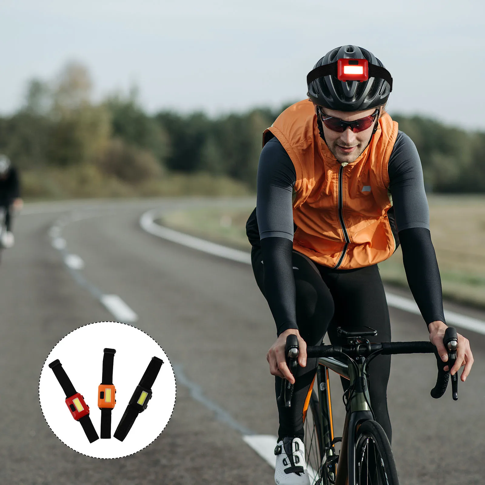 

3pcs Led Outdoor Camping Hiking Hiking Night Running Outdoor Night Lamp Fishing Portable Lamp Emergency