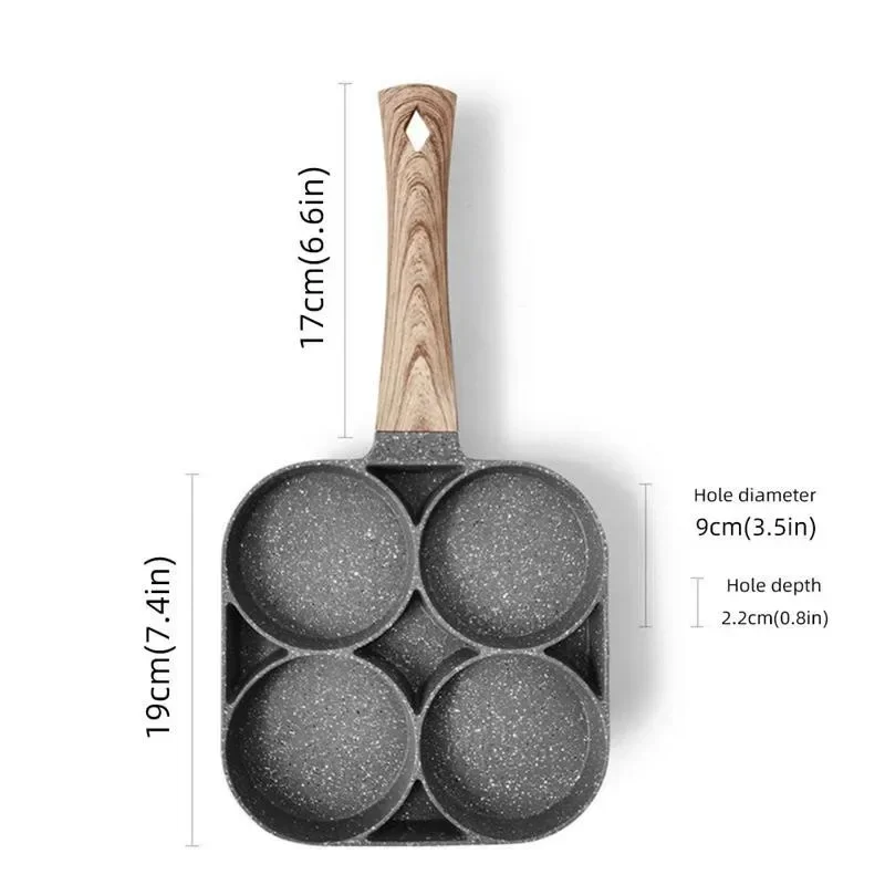 4-Cup Nonstick Egg Pan 2