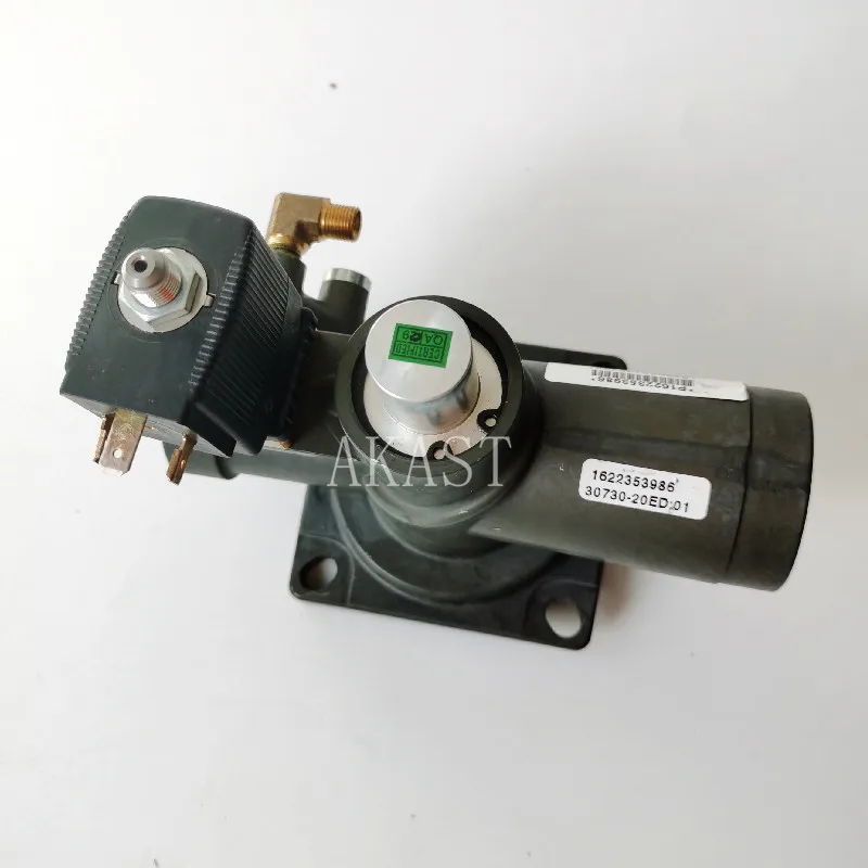 Imagem -05 - com Uma Válvula de Solenoide Livre Original Descarregador Conjunto da Válvula se Encaixa Atlas Copco Compressor de ar 1622353986