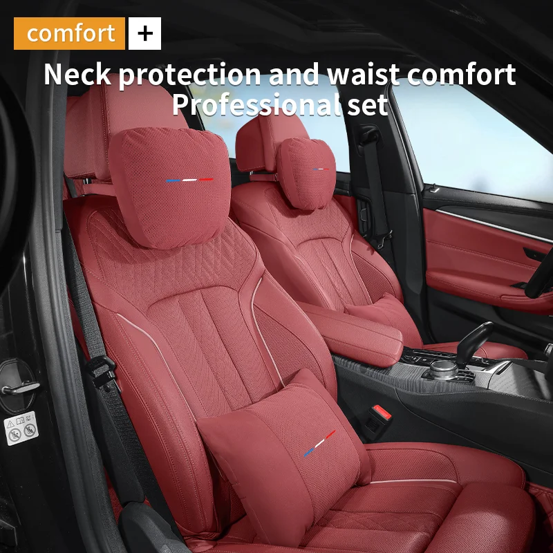 Für Mercedes-Benz A B C E S V R Klasse CLS SLS GLB GLC GLE ML SLK Auto Kopfstütze Nackenstütze Sitz Lendenkissen Weiches Nackenkissen