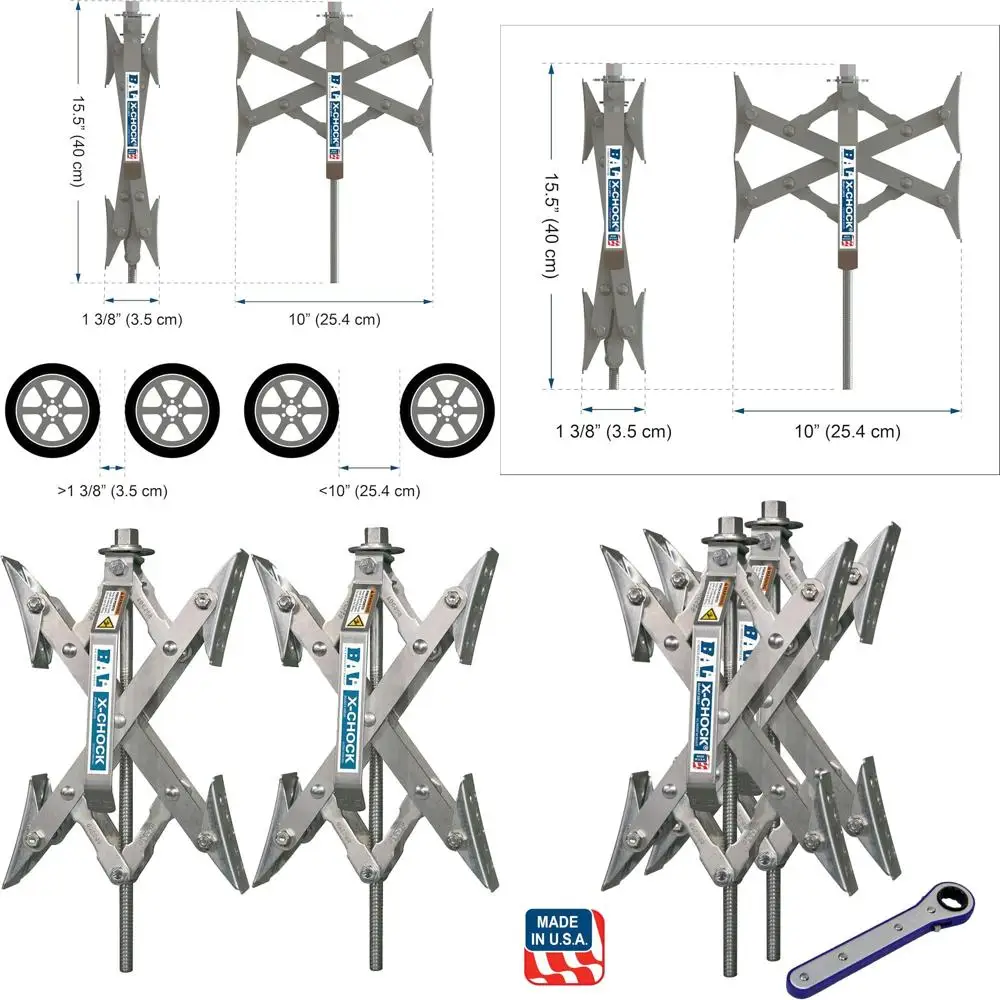 

Стабилизатор колеса X-Chock — пара — одна ручка — 28012