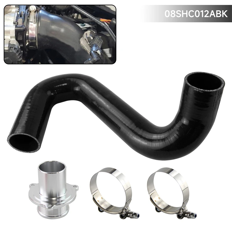 Silicone Turbo Hose+Clamps+Aluminum adapter Kit Fits for Audi A4 B9/A5 F5 2,0TFSI 3,0TDI 35TFSI 40TFSI 45TFSI 2015+