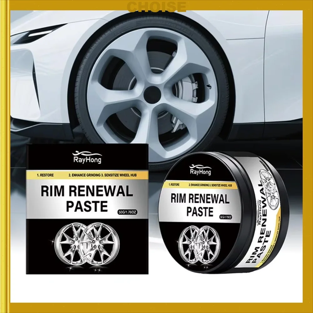 50g Wheel Scratch Care Cream Aluminium Alloy Wheel Hub Refurbishment, Polijsten, Scratch Removal, Universeel voor meerdere model