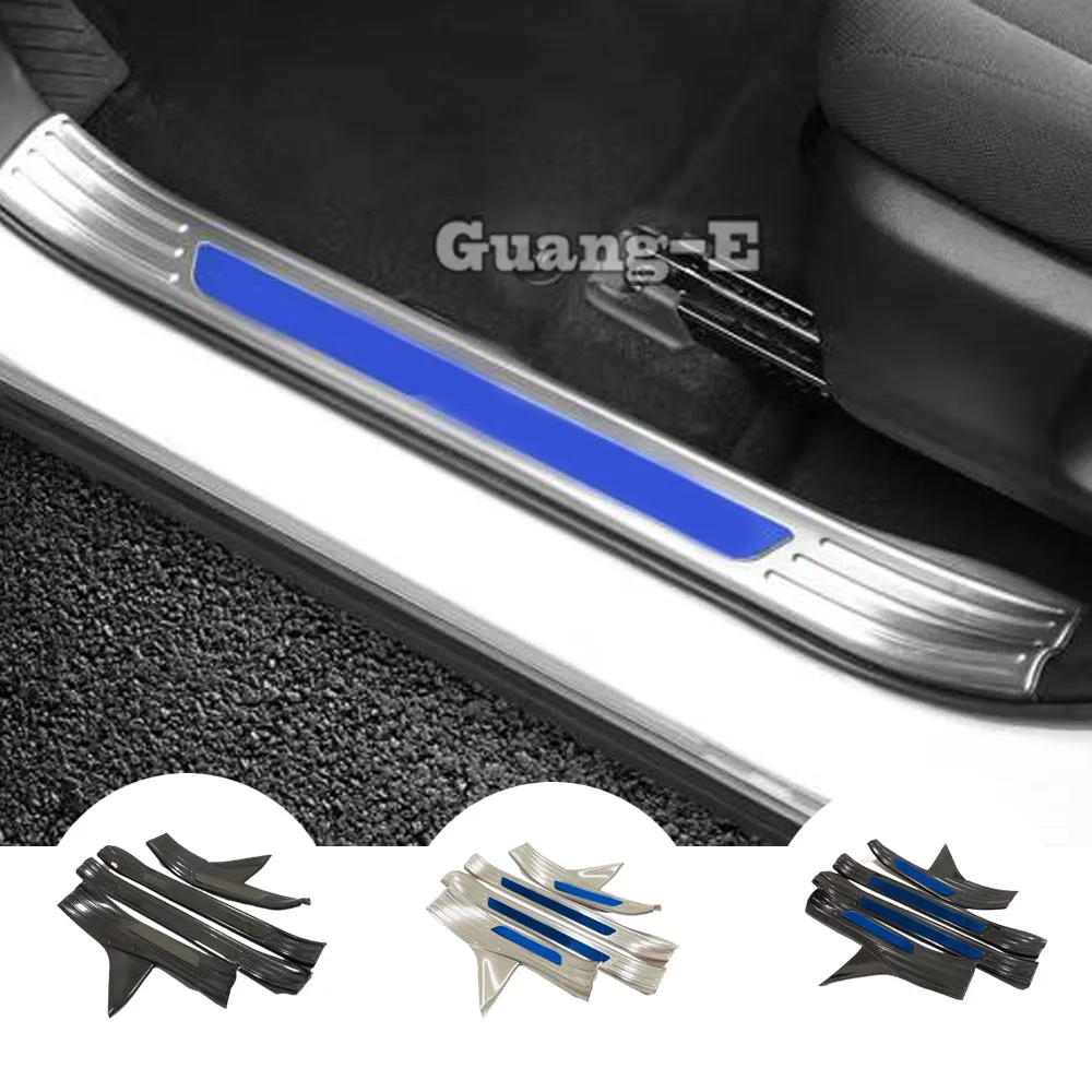 

Steel Inner Door Sill Scuff Plate Cover For Toyota Corolla Cross XG10 2022 2023 2024+ Threshold Strip Frame Pedal Accessories