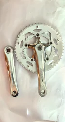 Prowheel Road Bike crankset Dual Double Chainring 50T/34T 170mm Crank Arm Set alloy ultralight