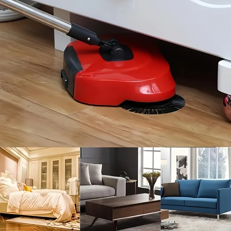 Lazy Sweeper Multifunctional Household Hand Push Vacuum Cleaner Without Dead Corners Broom Dustpan Combination Mop Household