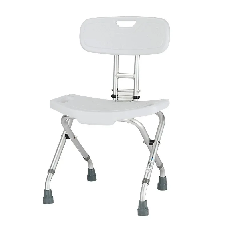 

Elderly backrest foldable bath chair bathroom pregnant woman bath chair toilet non-slip stool