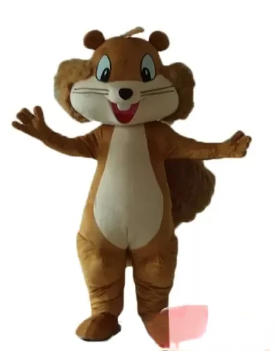 Christmas Custom Squirrel Mascot Costume Cartoon Apparel Birthday Party Fancy Dress Christmas Cosplay For Halloween Party Eve