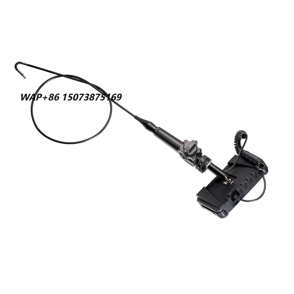 HD 360 Degrees Rotation Two-way Articulating Borescope Portable Aviation and Car Engine Endoscope With Flexible  Probe